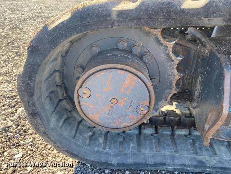 image for item KW9009 2017 John Deere 35G  mini excavator