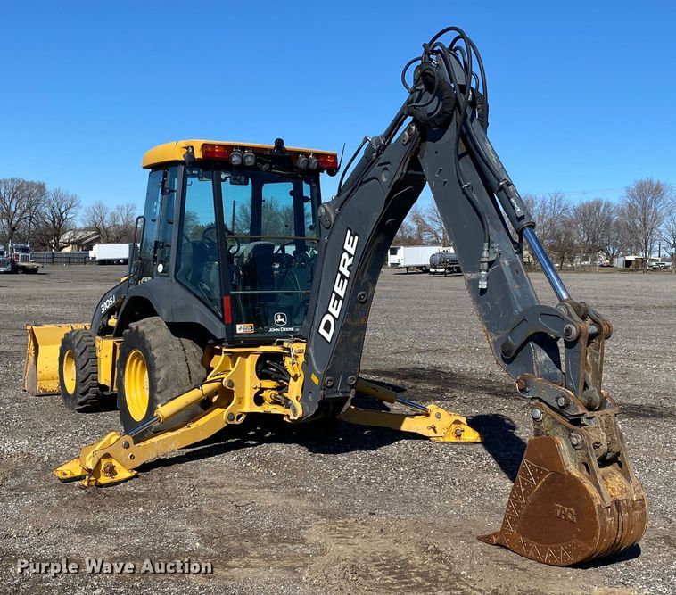 image for item KW9010 2012 John Deere 310SJ  backhoe