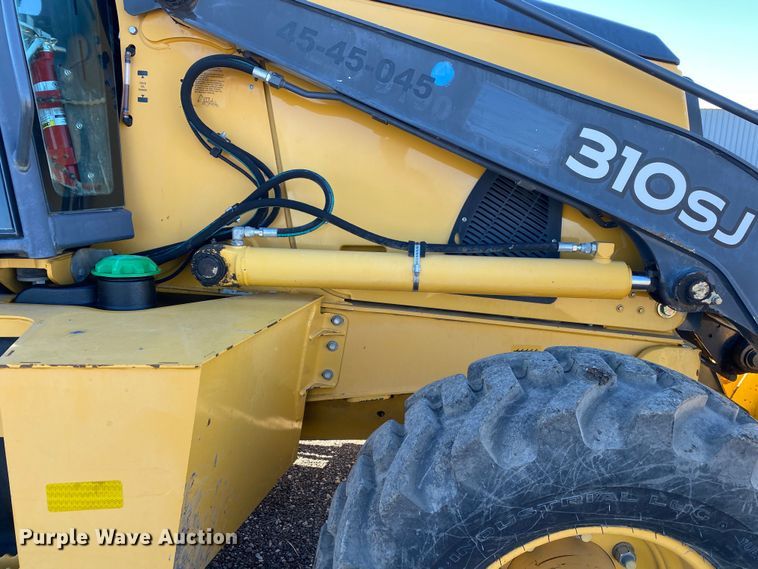 image for item KW9010 2012 John Deere 310SJ  backhoe
