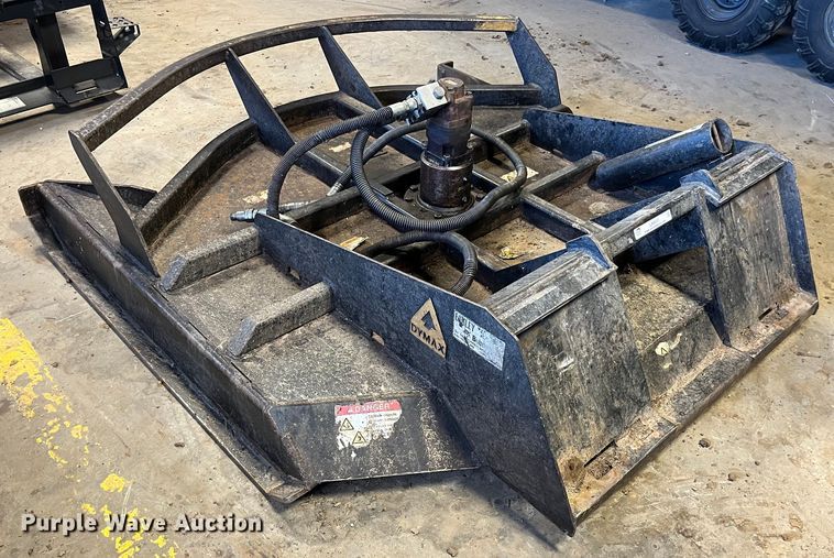 image for item LA9803 Dymax  skid steer brush mower
