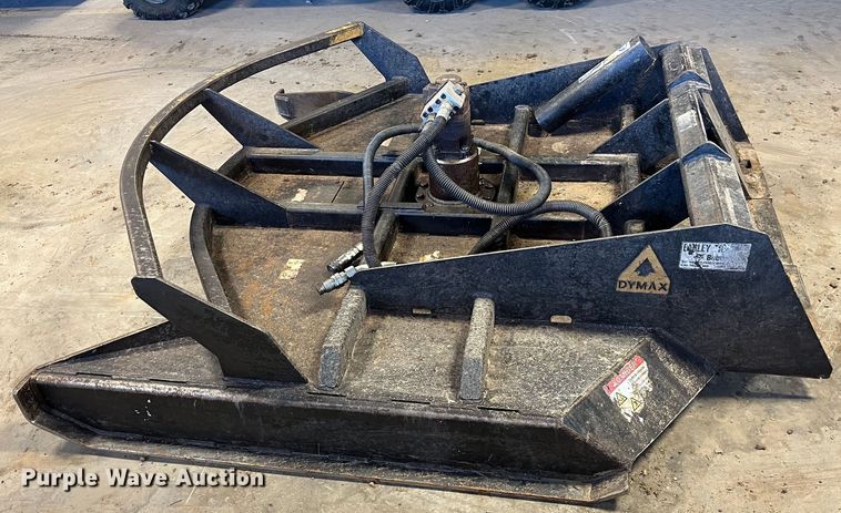 image for item LA9803 Dymax  skid steer brush mower