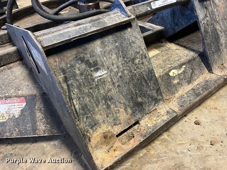 image for item LA9803 Dymax  skid steer brush mower