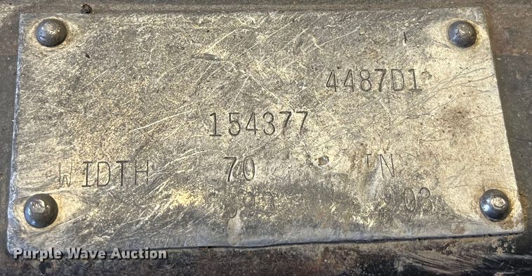 image for item LA9803 Dymax  skid steer brush mower