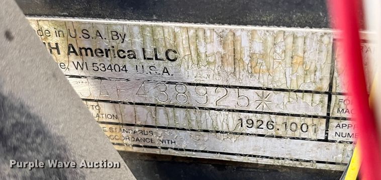 image for item LA9805 2007 Case 420  skid steer loader