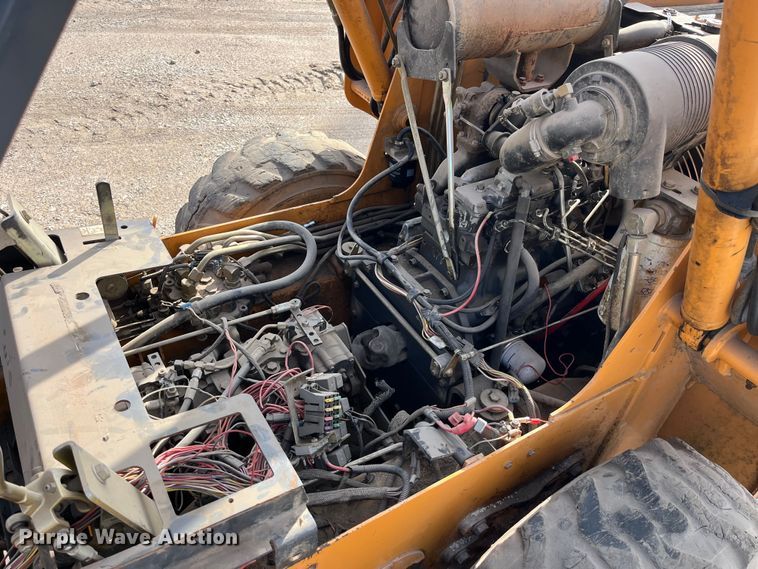 image for item LA9805 2007 Case 420  skid steer loader