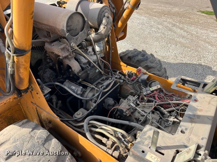 image for item LA9805 2007 Case 420  skid steer loader