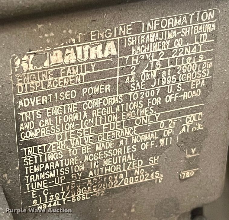 image for item LA9805 2007 Case 420  skid steer loader