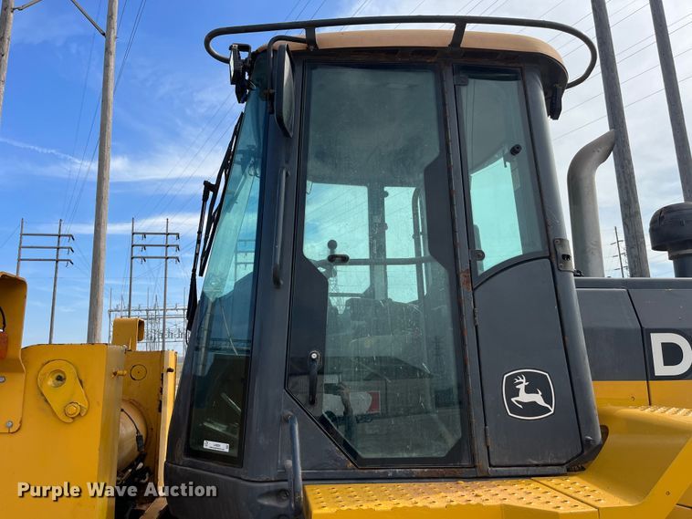 image for item LA9806 2007 John Deere 624J  wheel loader