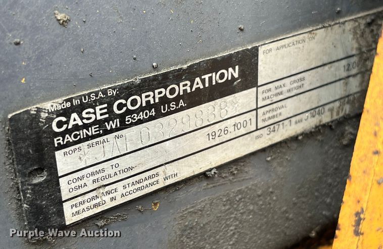 image for item LA9815 2000 Case 90XT  skid steer loader