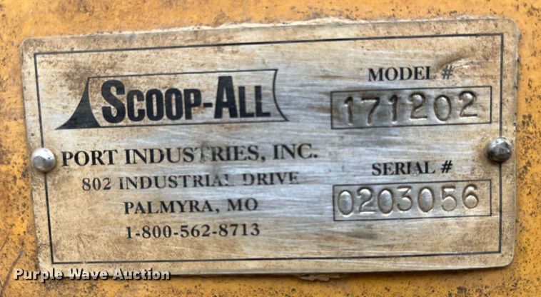 image for item LA9818 Scoop-all 171202  scraper