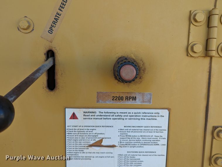 image for item LF9640 2005 Screen Machine 621T  trommel screen