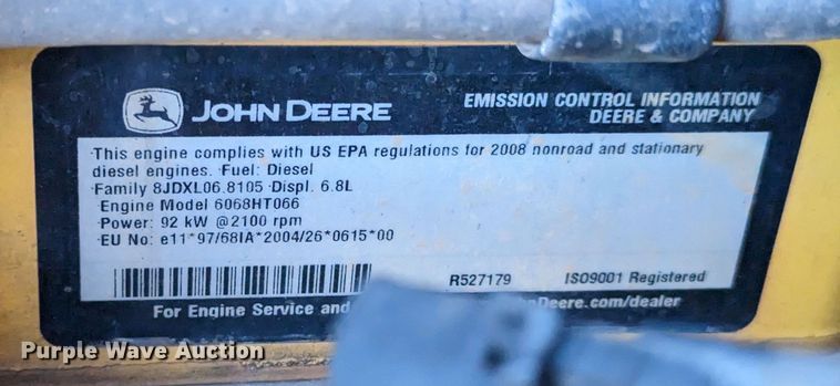 image for item LF9657 2008 John Deere 700J XLT  dozer