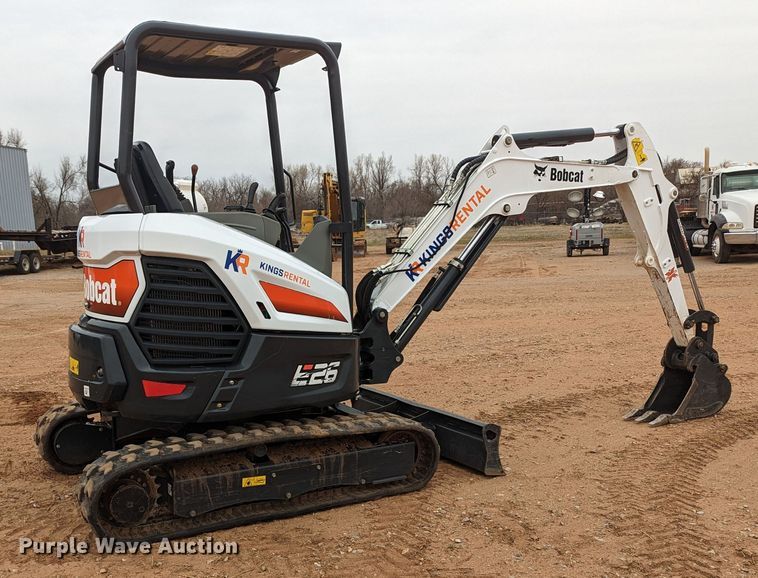 image for item LF9683 2019 Bobcat E26  mini excavator