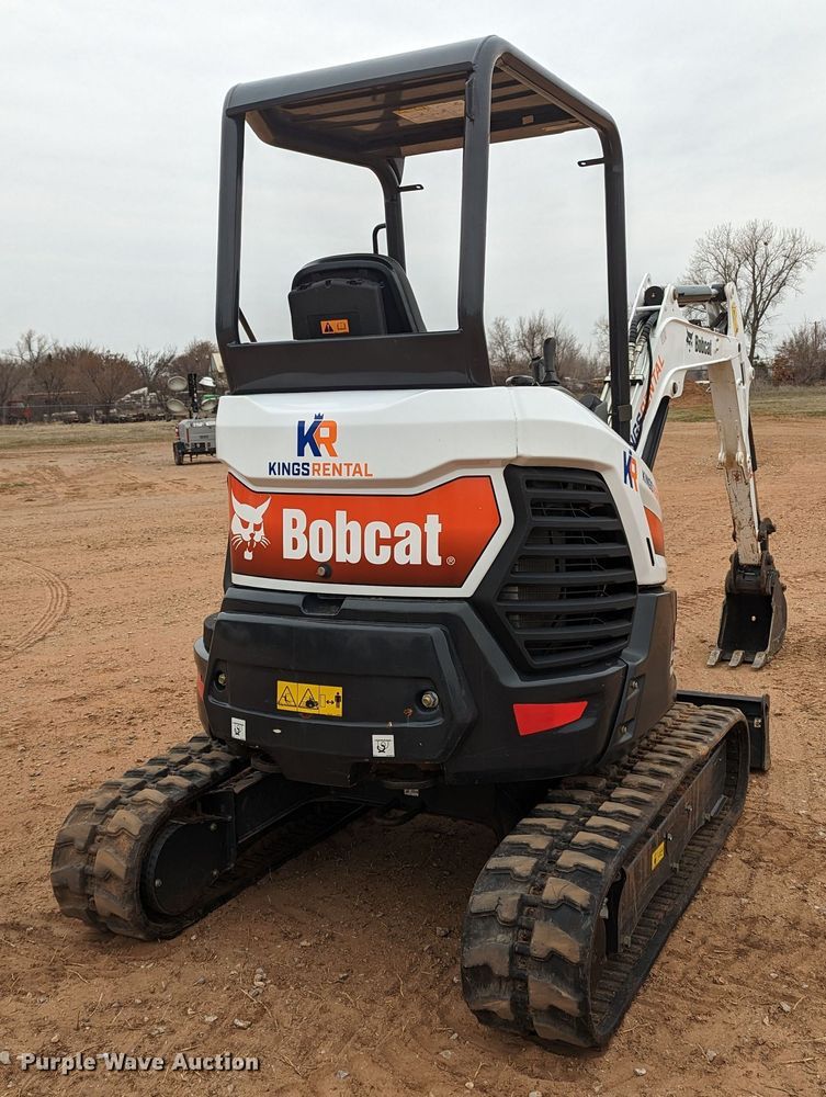 image for item LF9683 2019 Bobcat E26  mini excavator