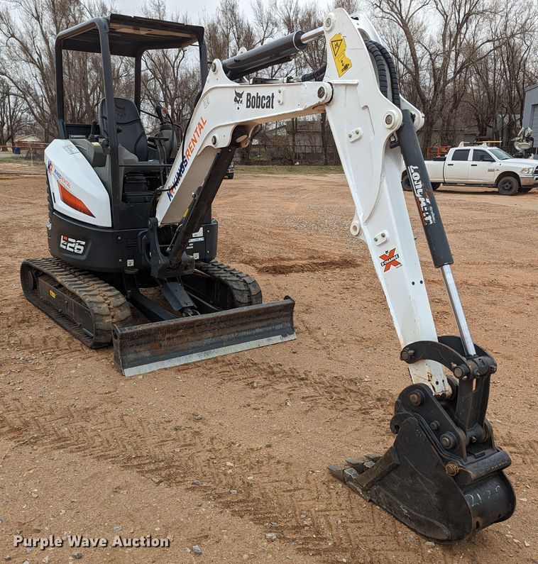 image for item LF9683 2019 Bobcat E26  mini excavator