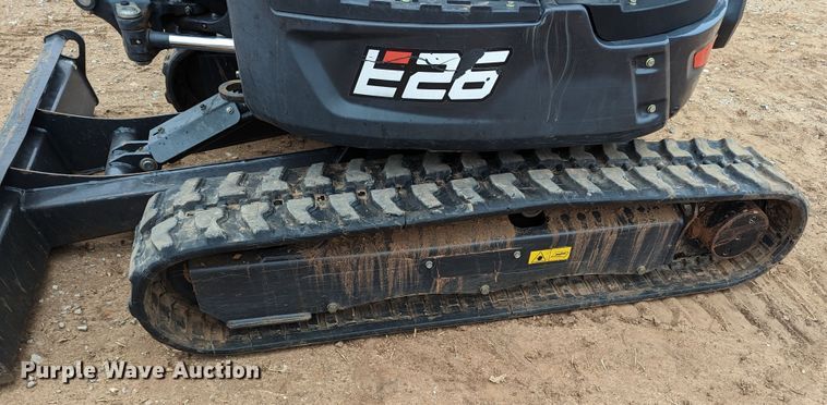 image for item LF9683 2019 Bobcat E26  mini excavator