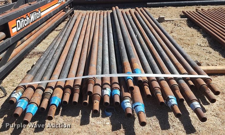 image for item LG9579 (24) 15' L x 3.5" diameter drill stems