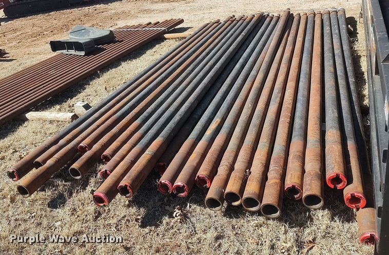 image for item LG9579 (24) 15' L x 3.5" diameter drill stems