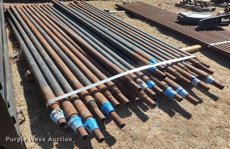 image for item LG9579 (24) 15' L x 3.5" diameter drill stems