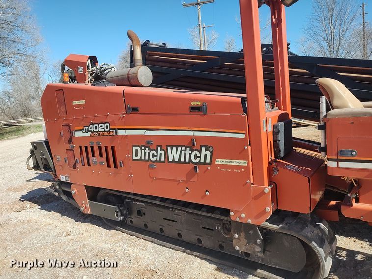 image for item LG9585 2007 Ditch Witch JT4020 Mach 1  directional boring unit