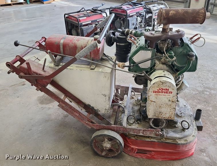 image for item LH9811 Advance Machine Co. E900GX  concrete grinder