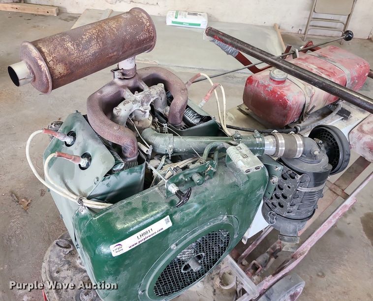 image for item LH9811 Advance Machine Co. E900GX  concrete grinder