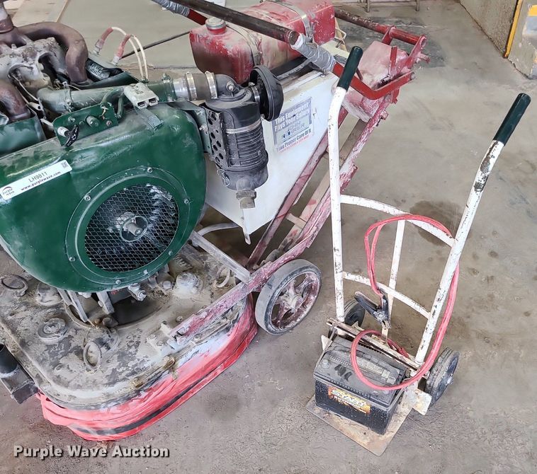 image for item LH9811 Advance Machine Co. E900GX  concrete grinder