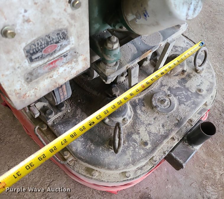 image for item LH9811 Advance Machine Co. E900GX  concrete grinder