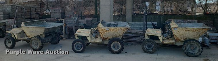 image for item LH9816 (3) Amida 0BD031D dump carts