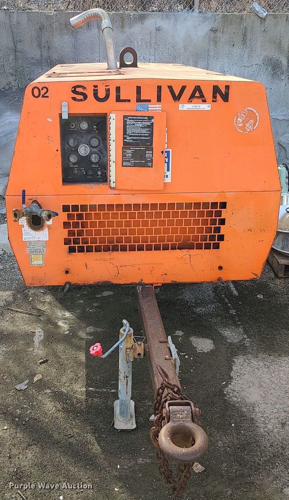 image for item LH9818 Sullivan D210QS  air compressor
