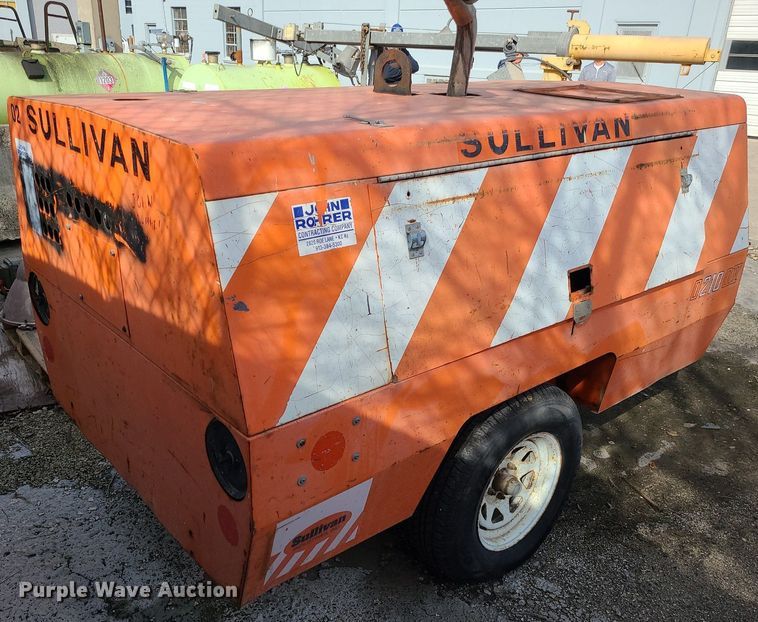 image for item LH9818 Sullivan D210QS  air compressor
