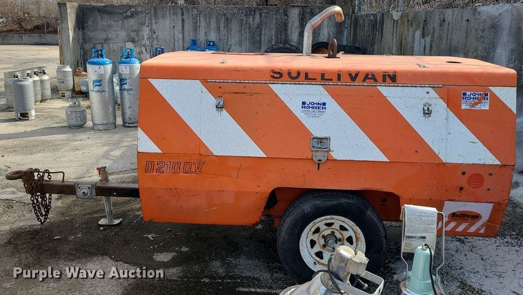 image for item LH9818 Sullivan D210QS  air compressor