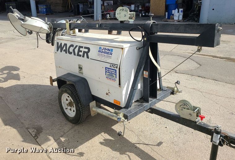 image for item LH9822 2004 Wacker LTC4  light plant