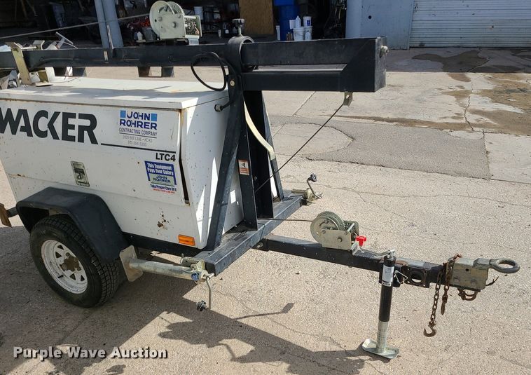 image for item LH9822 2004 Wacker LTC4  light plant