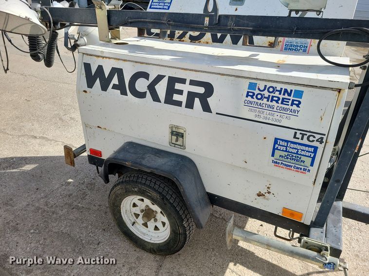 image for item LH9822 2004 Wacker LTC4  light plant