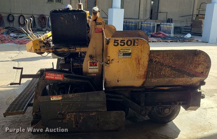 image for item LH9824 Mauldin 550E  paver