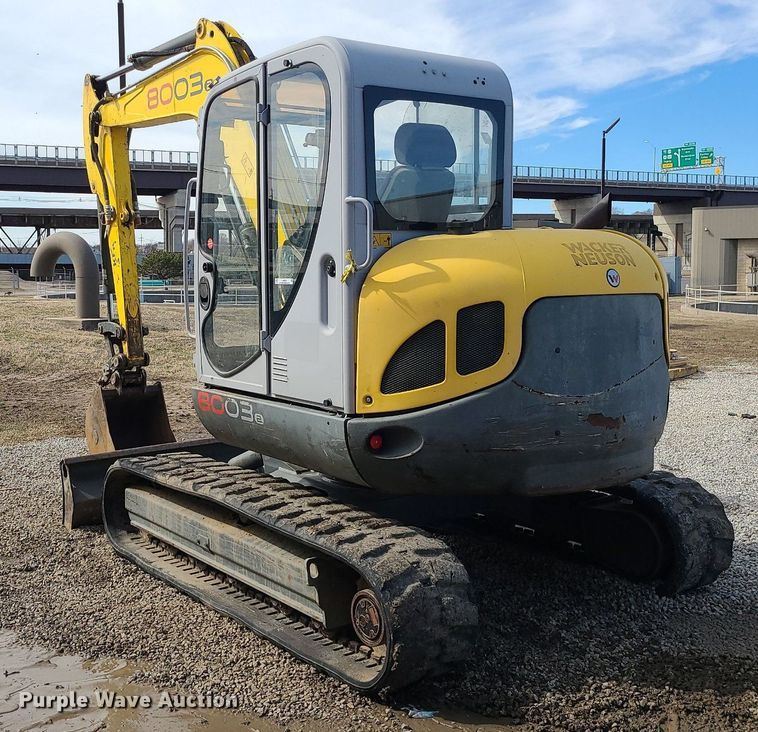 image for item LH9826 Wacker Neuson 8003  mini excavator