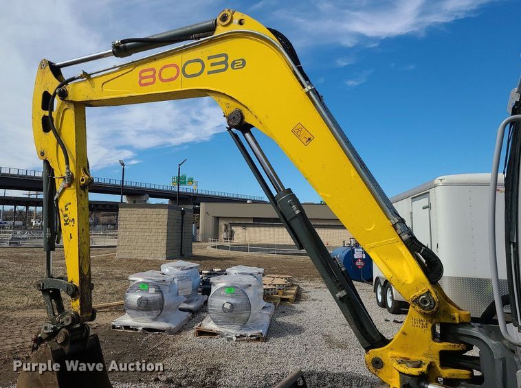 image for item LH9826 Wacker Neuson 8003  mini excavator