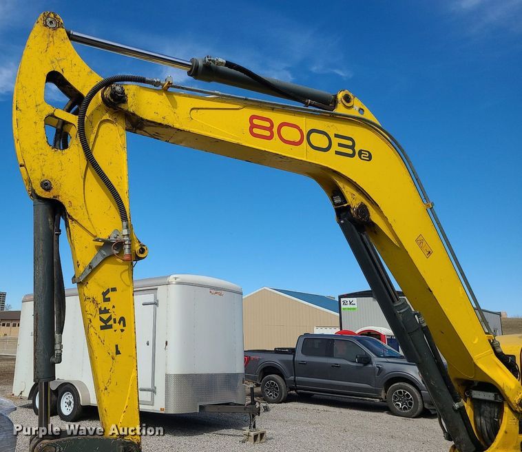 image for item LH9826 Wacker Neuson 8003  mini excavator