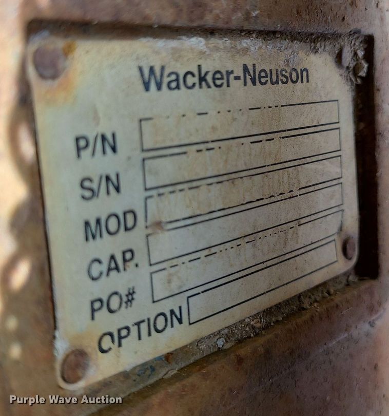 image for item LH9826 Wacker Neuson 8003  mini excavator