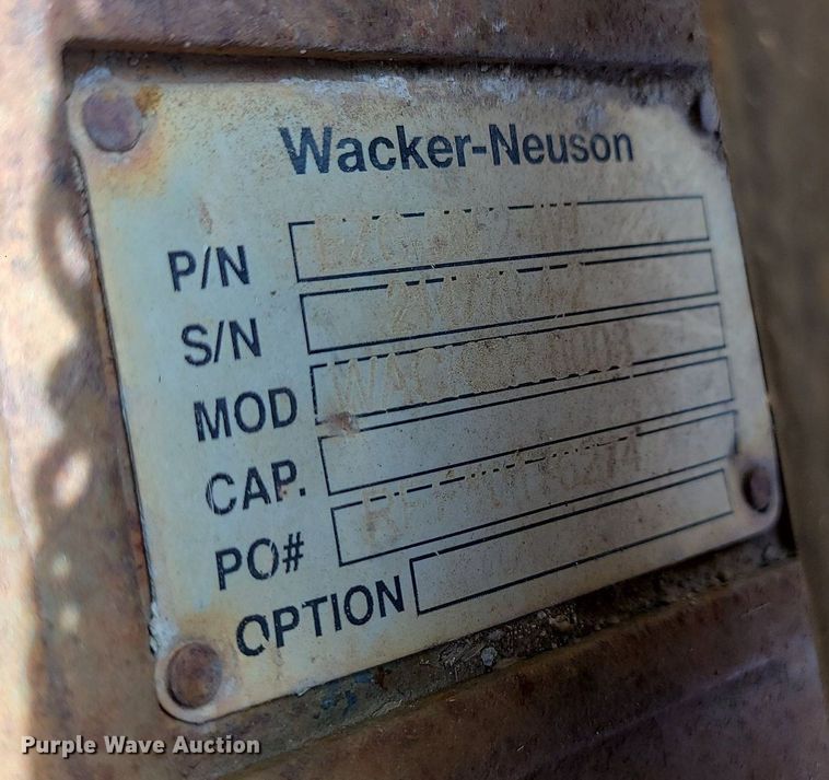 image for item LH9826 Wacker Neuson 8003  mini excavator