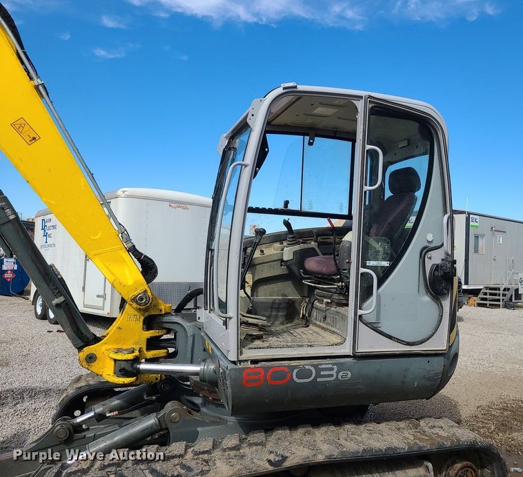 image for item LH9826 Wacker Neuson 8003  mini excavator