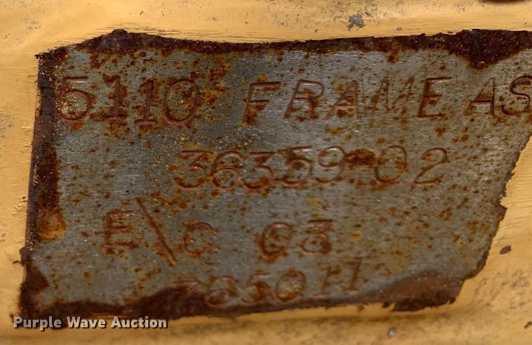 image for item LI9101 Caterpillar 5110B  mainframe