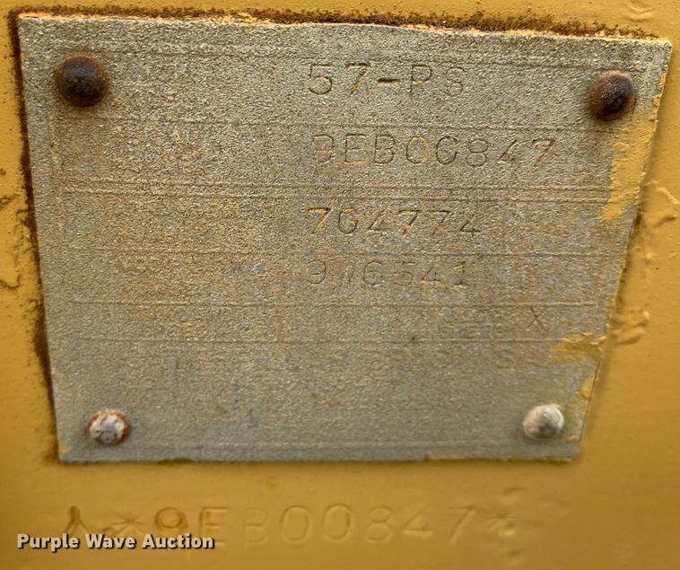 image for item LI9103 Caterpillar 57-PS  dozer winch