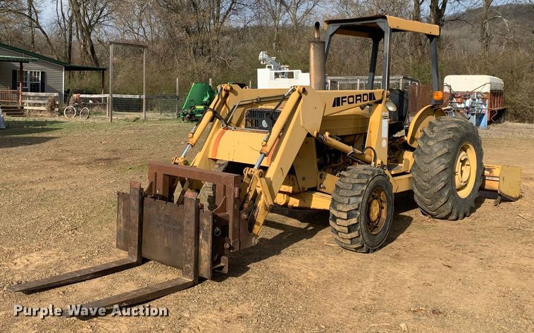 image for item LI9107 New Holland 445D  landscape tractor