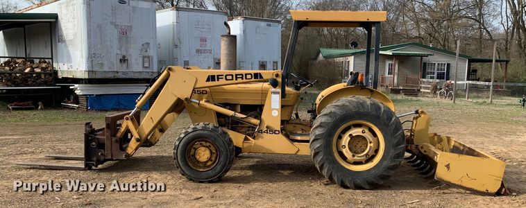 image for item LI9107 New Holland 445D  landscape tractor