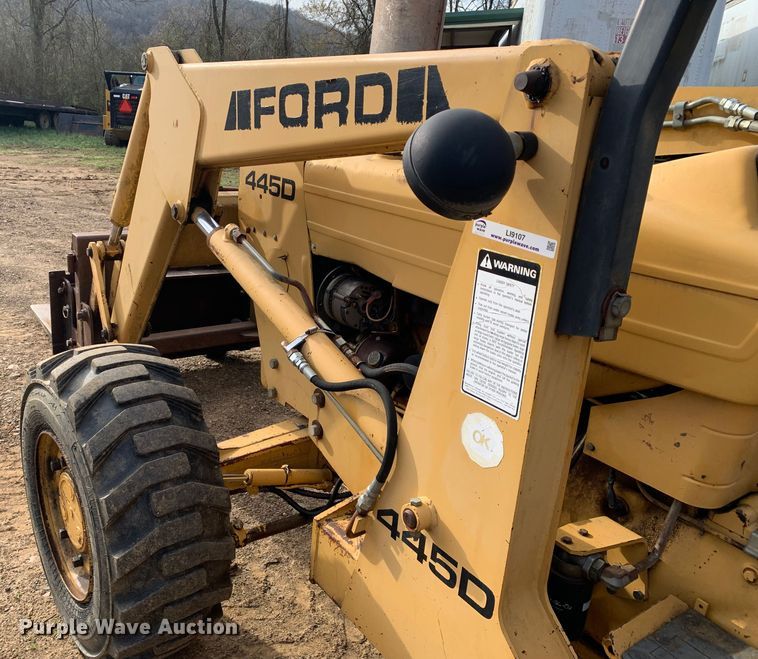 image for item LI9107 New Holland 445D  landscape tractor