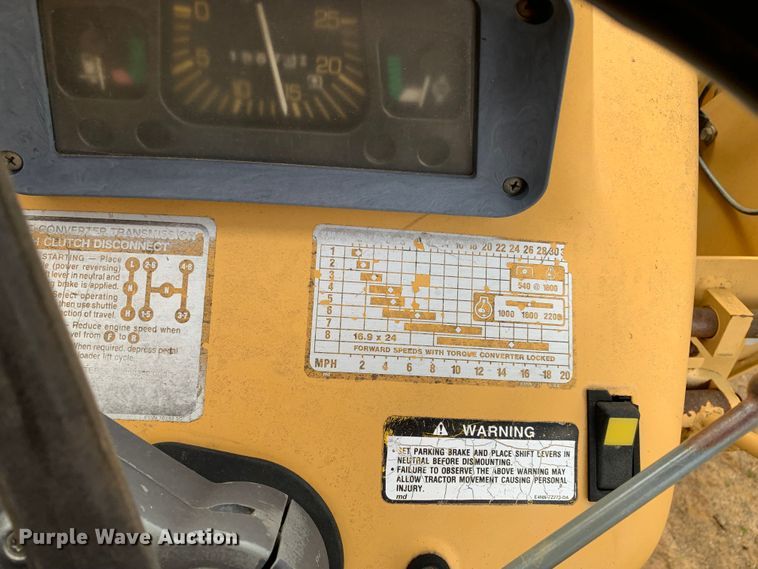 image for item LI9107 New Holland 445D  landscape tractor