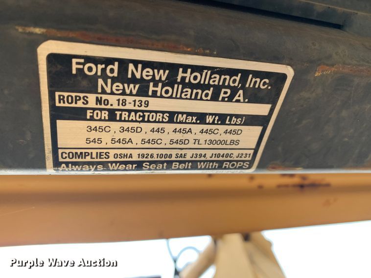 image for item LI9107 New Holland 445D  landscape tractor