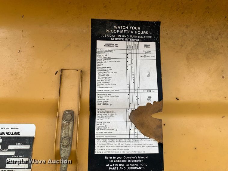 image for item LI9107 New Holland 445D  landscape tractor